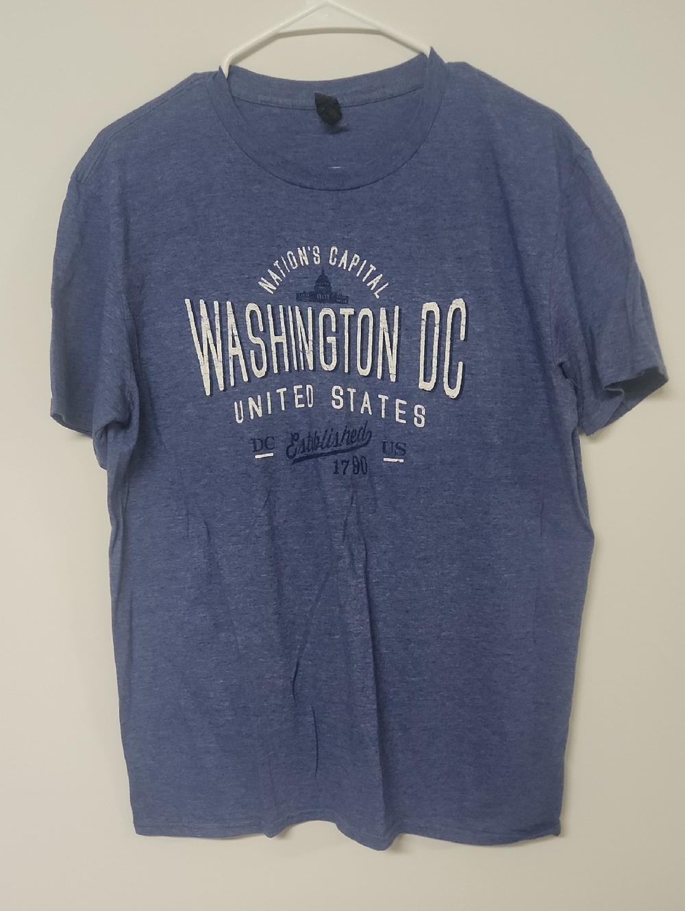 Anvil Washington DC Graphic Tee - Blue